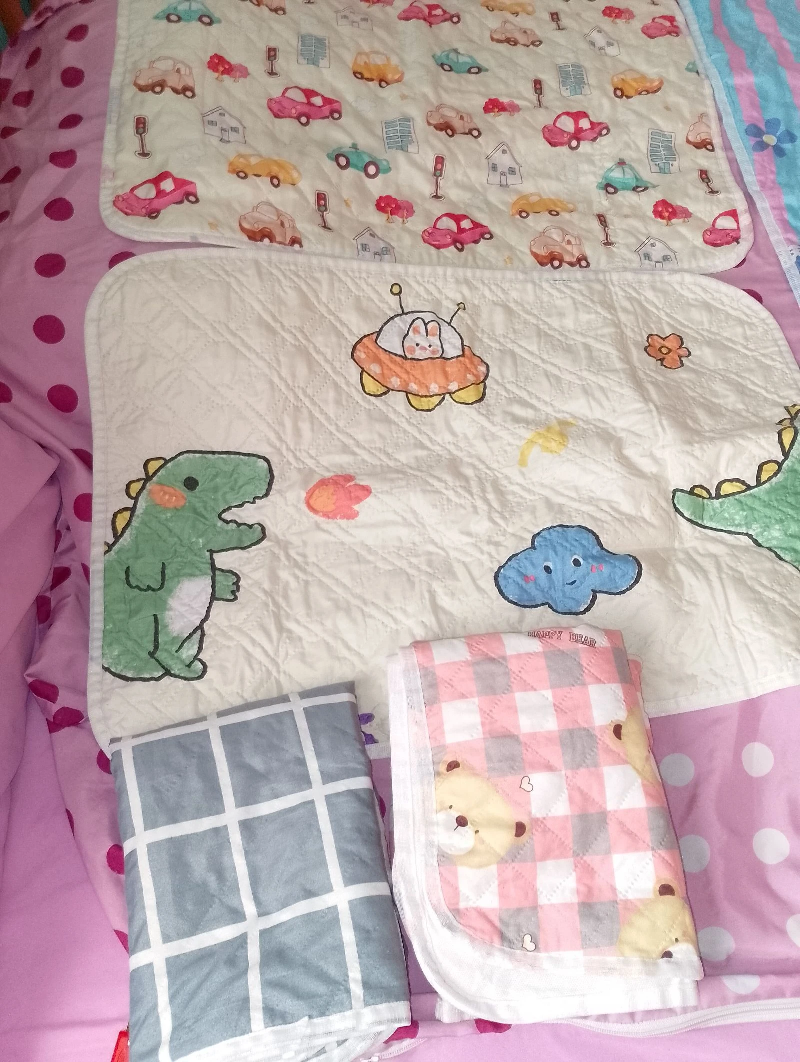 Tapete de troca de fraldas para bebê impermeável – photo 12